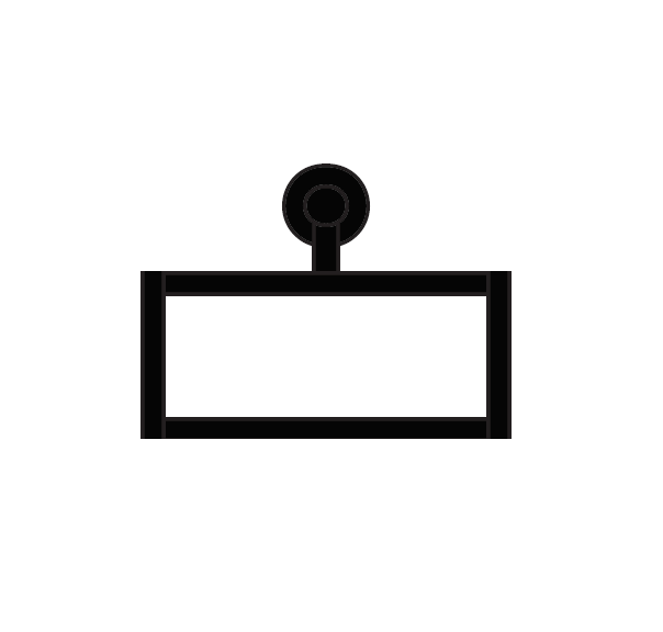 Полотенцедержатель кольцо