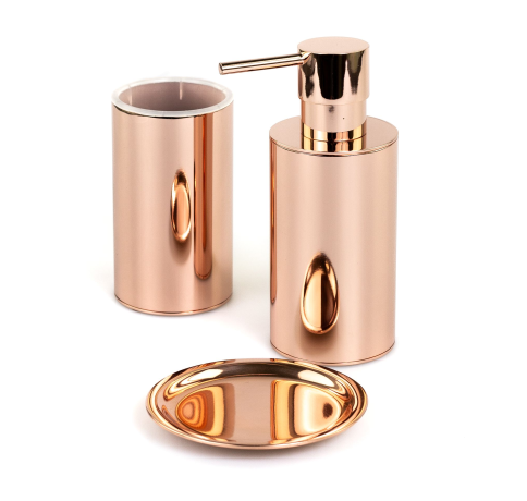Stilhaus Hashi, настольная металлическая мыльница, цвет розовое золото
