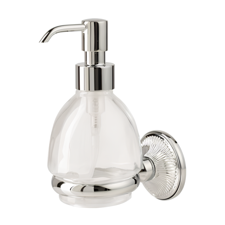 Stilhaus Regal, настенный стеклянный дозатор, цвет хром