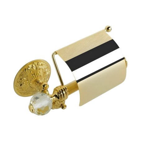 Stilhaus Noto Light бумагодержатель закрытый со стеклом Murano хром NT11сV(08)