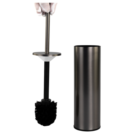 Stilhaus Hashi, напольный металлический ёрш, цвет оружейная сталь