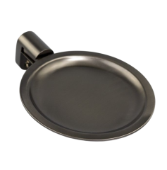 Stilhaus Hashi, настенная металлическая мыльница, цвет оружейная сталь