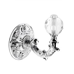 Stilhaus Noto Light крючок со стеклом Murano хром NT13V(08)