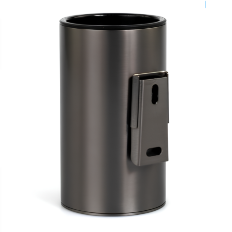 Stilhaus Hashi, настенный металлический стакан, цвет оружейная сталь