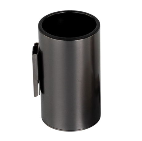 Stilhaus Hashi, настенный металлический стакан, цвет оружейная сталь