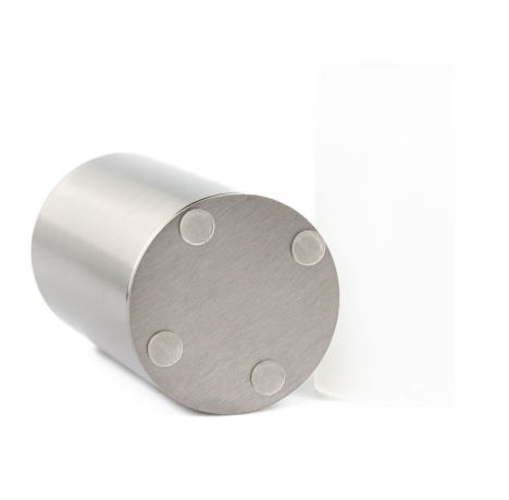 Stilhaus Hashi, настольный металлический стакан, цвет никель сатин