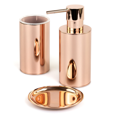 Stilhaus Hashi, настольный металлический стакан, цвет розовое золото