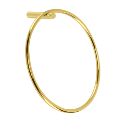 Stilhaus Hashi, полотенцедержатель - кольцо, цвет матовое золото