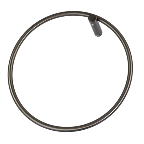 Stilhaus Hashi, полотенцедержатель - кольцо, цвет оружейная сталь
