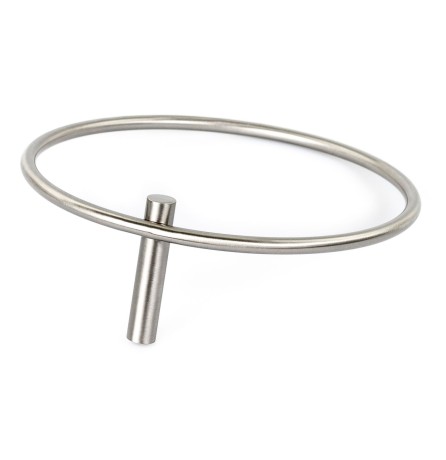 Stilhaus Hashi, полотенцедержатель - кольцо, цвет никель сатин