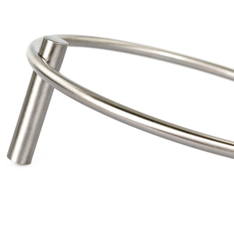 Stilhaus Hashi, полотенцедержатель - кольцо, цвет никель сатин