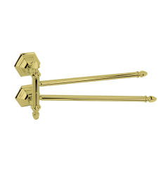 Stilhaus Marte полотенцедержатель двойной поворотный цвет бронза MA16(25)