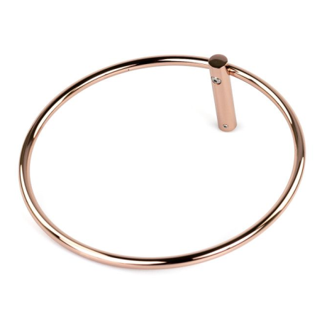 Stilhaus Hashi, полотенцедержатель - кольцо, цвет розовое золото