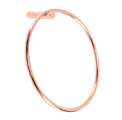 Stilhaus Hashi, полотенцедержатель - кольцо, цвет розовое золото