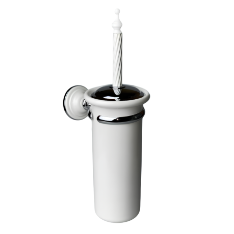 Stilhaus Giunone настенный керамический ёрш цвет белый - золото G12(04)