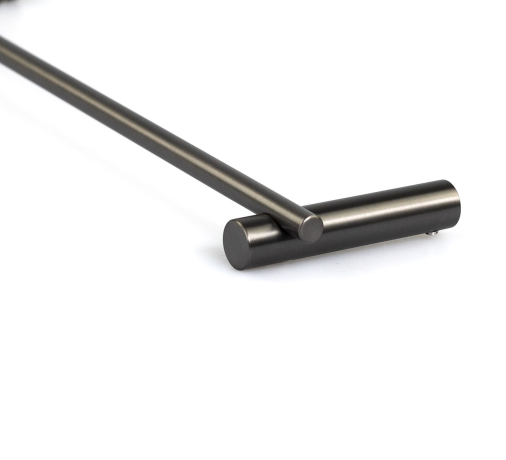 Stilhaus Hashi, полотенцедержатель, длина 60 см, цвет оружейная сталь