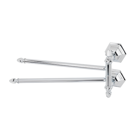 Stilhaus Marte полотенцедержатель двойной поворотный цвет хром MA16(08)