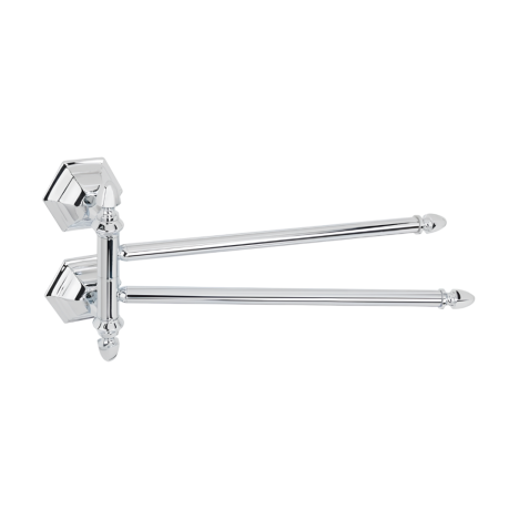 Stilhaus Marte полотенцедержатель двойной поворотный цвет хром MA16(08)