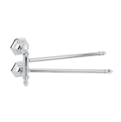 Stilhaus Marte полотенцедержатель двойной поворотный цвет хром MA16(08)
