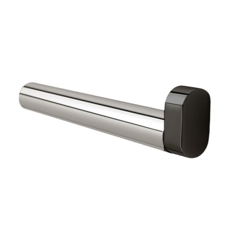 Stilhaus Living бумагодержатель перпендикулярный цвет хром - черный матовый LV11(05)