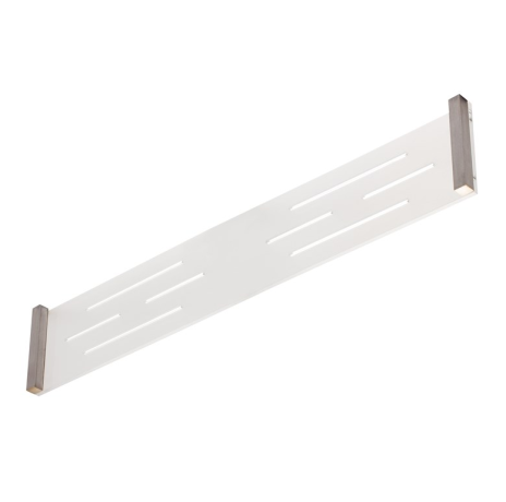 Stilhaus Saturno полка из оргстекла длина 60 см цвет сатинированная сталь ST04(54)