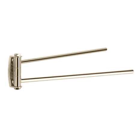 Stilhaus Hashi, полотенцедержатель двойной поворотный, цвет никель сатин