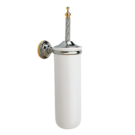 Stilhaus Giunone настенный керамический ёрш цвет хром - золото G12(02)