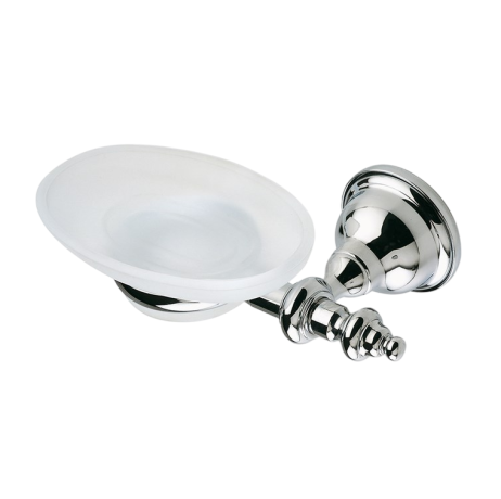 Stilhaus Elite настенная стеклянная мыльница цвет золото EL09(16)