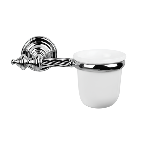 Stilhaus Giunone настенный керамический стакан цвет хром G10(08)