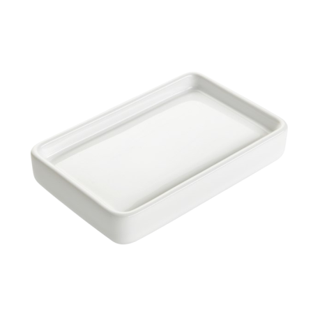 Stilhaus Living наcтольная керамическая мыльница белая керамика LV09AP(BI)