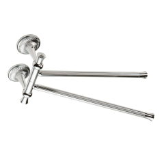 Stilhaus Regal, полотенцедержатель двойной поворотный, цвет хром