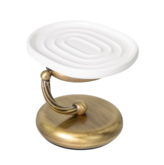 Stilhaus Giunone настольная керамическая мыльница цвет бронза G719(25)