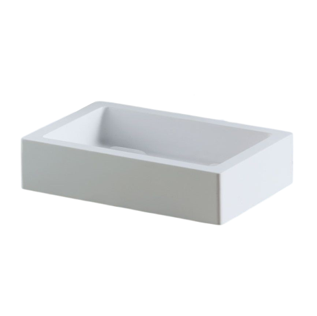 Stilhaus Rettangolo, настольная мыльница, цвет белый