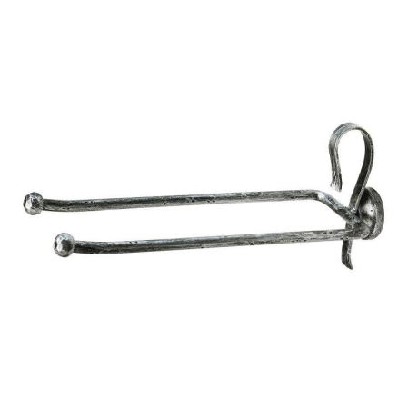 Stilhaus Flora, полотенцедержатель двойной поворотный, цвет античный черный