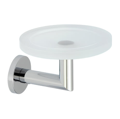 Stilhaus Medea настенная стеклянная мыльница цвет хром ME09(08)