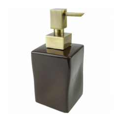 Stilhaus Prisma настольный керамический дозатор Prisma цвет бронза - коричневая керамика 795(25-MA)