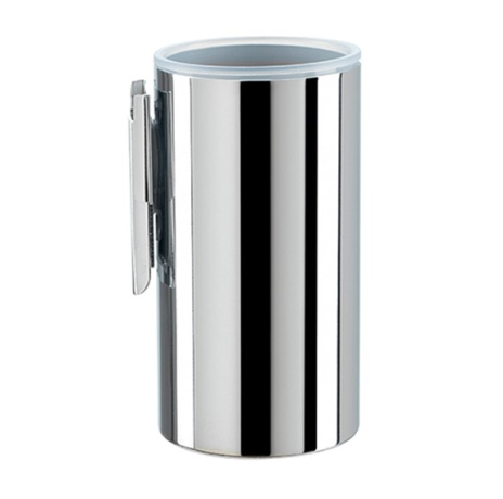 Stilhaus Hashi настенный металлический стакан цвет хром HS10m(08)