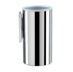 Stilhaus Hashi настенный металлический стакан цвет хром HS10m(08)