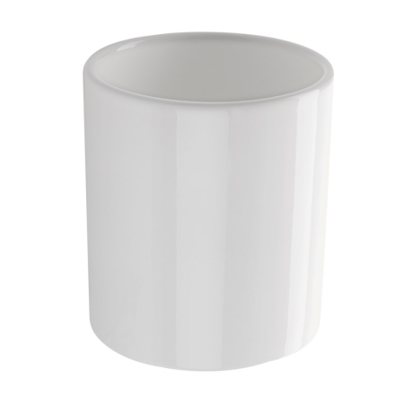 Stilhaus Buket наcтольный керамический стакан белая керамика BK10AP(BI)