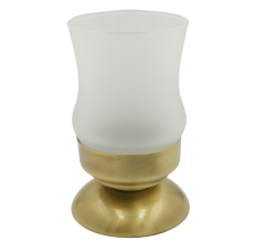 Stilhaus Elite настольный стакан на ножке цвет бронза EL10АР(25)