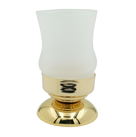 Stilhaus Elite настольный стакан на ножке цвет золото EL10АР(16)