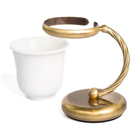 Stilhaus Giunone настольный керамический стакан цвет бронза G718(25)