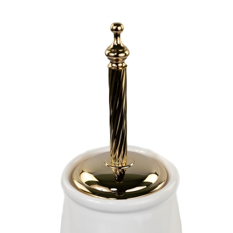 Stilhaus Giunone напольный керамический ёрш цвет золото G12A(16)