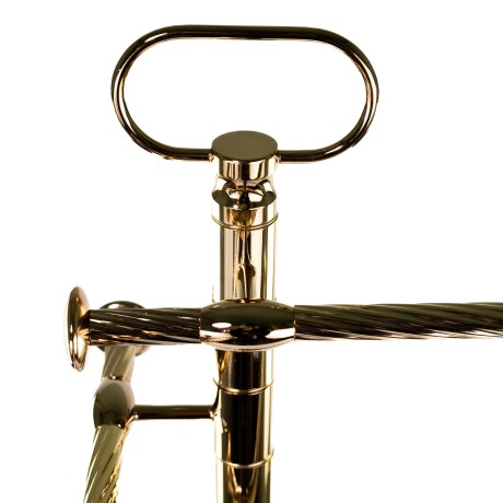 Stilhaus Giunone cтойка: 3 полотенцедержателя цвет золото G696(16)