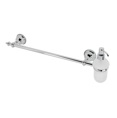 Stilhaus Elite полотенцедержатель + стеклянный дозатор цвет бронза EL69D(25)