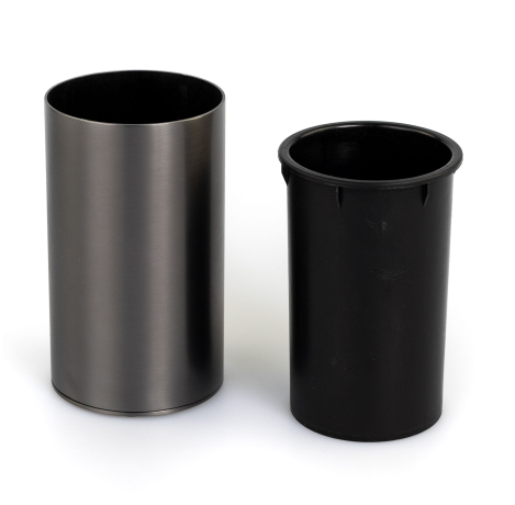 Stilhaus Hashi настольный металлический стакан цвет оружейная сталь HS10AP(61)
