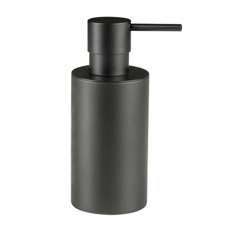 Stilhaus Tondo, настольный дозатор, цвет черный, помпа с крышкой цвет черный матовый