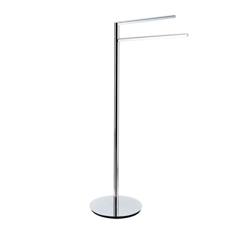 Stilhaus Living, стойка: 2 полотенцедержателя, цвет хром