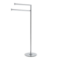 Stilhaus Medea стойка: 2 полотенцедержателя цвет хром ME19(08)