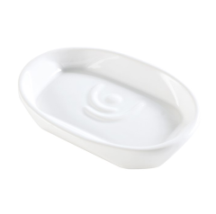 Stilhaus Liz настольная керамическая мыльница белая керамика LZ09AP(08-BI)